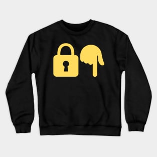 Lockdown Funny Design Crewneck Sweatshirt